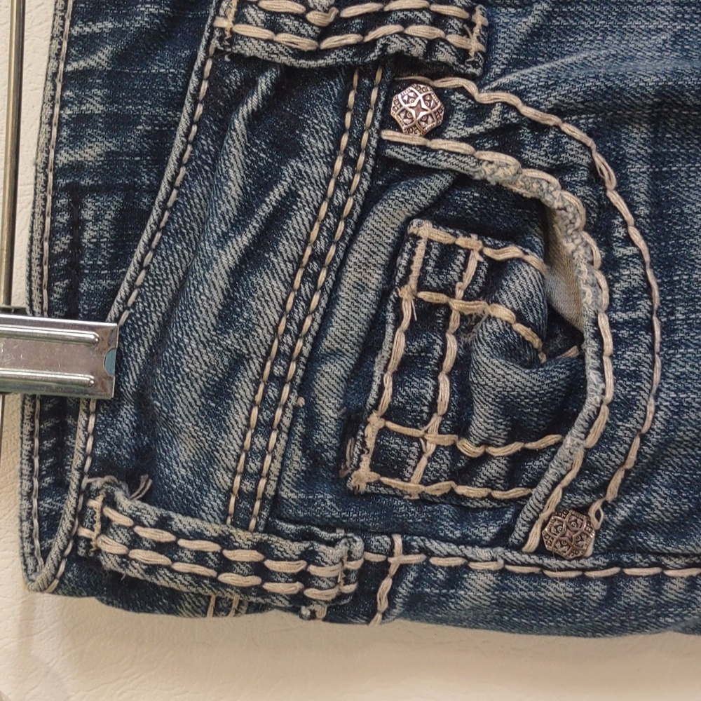 Silver Jeans Suki Mid-Rise Curvy Bootcut Jeans - Size 26/30 - Picture 4 of 16
